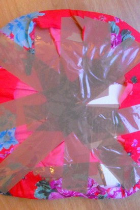 DIY chaise assise coussin fleurs - blog déco - clem around the corner