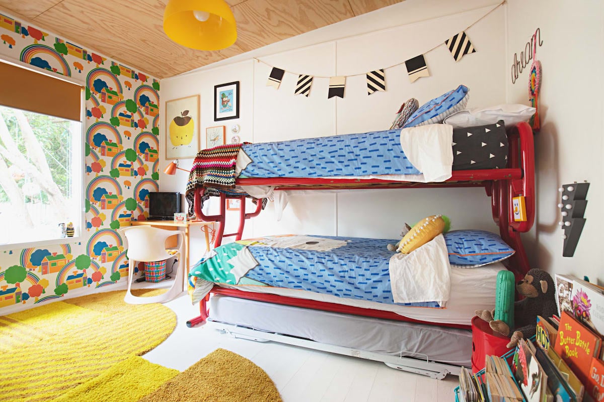 maison rétro australie chambre des enfants couleurs blog déco - clem around the corner