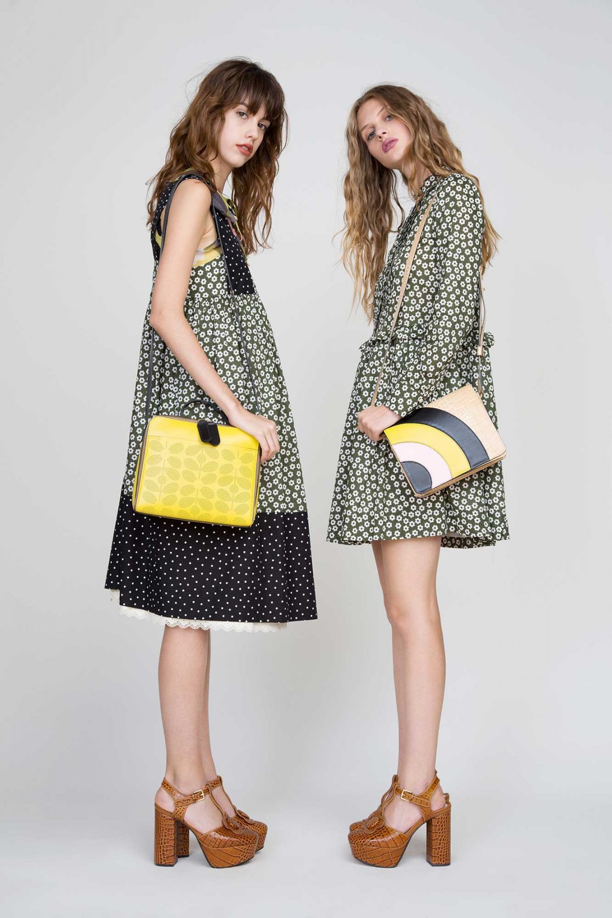 style rétro tenues été jaune noir vert - blog déco - clem around the corner