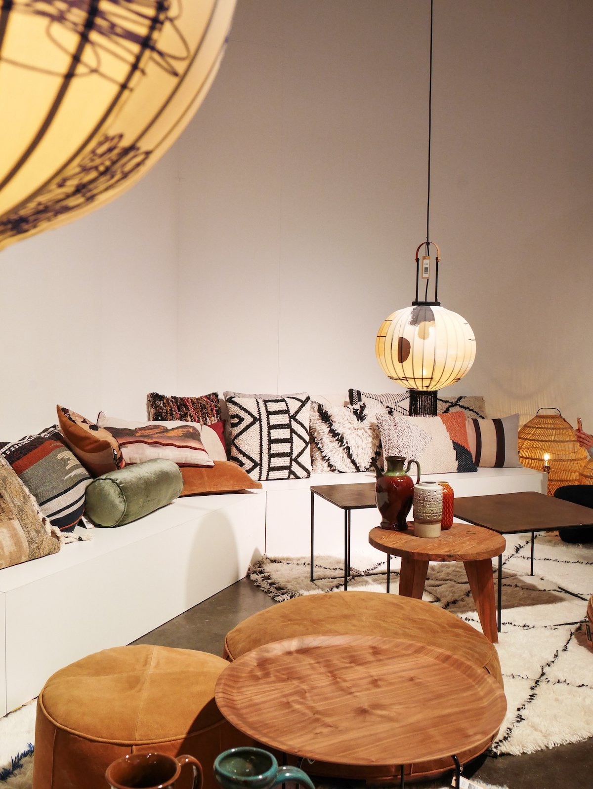 tendances déco 2019 salon japandi maison et objet janvier 2019 ethnique bohème asie - blog décoration - clem around the corner