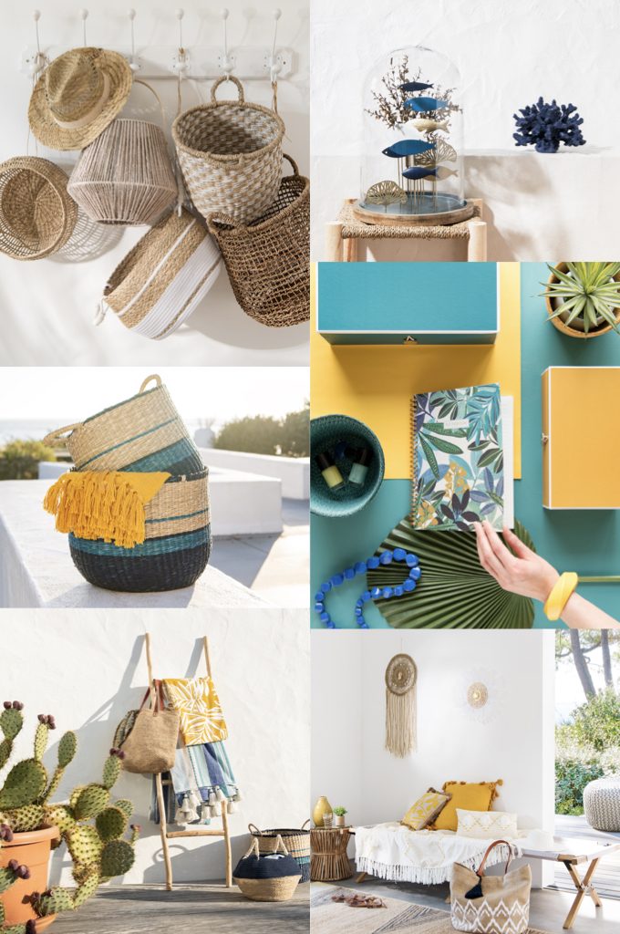 panier osier nouveau catalogue Maisons du Monde 2019 - blog déco - clem around the corner