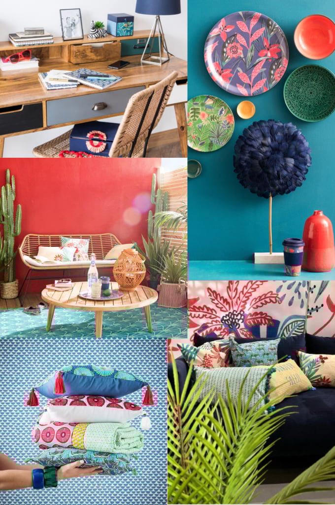 wax style afrique nouveau catalogue Maisons du Monde 2019 - blog déco - clem around the corner