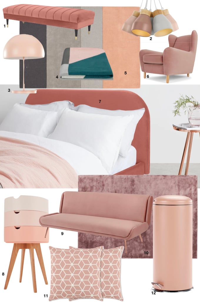 soldes d'hiver made 2019 rose tendance blush - blog déco - clem around the corner