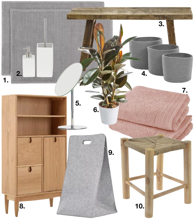 salle de bain ambiance zen shopping liste blog déco clem around the corner