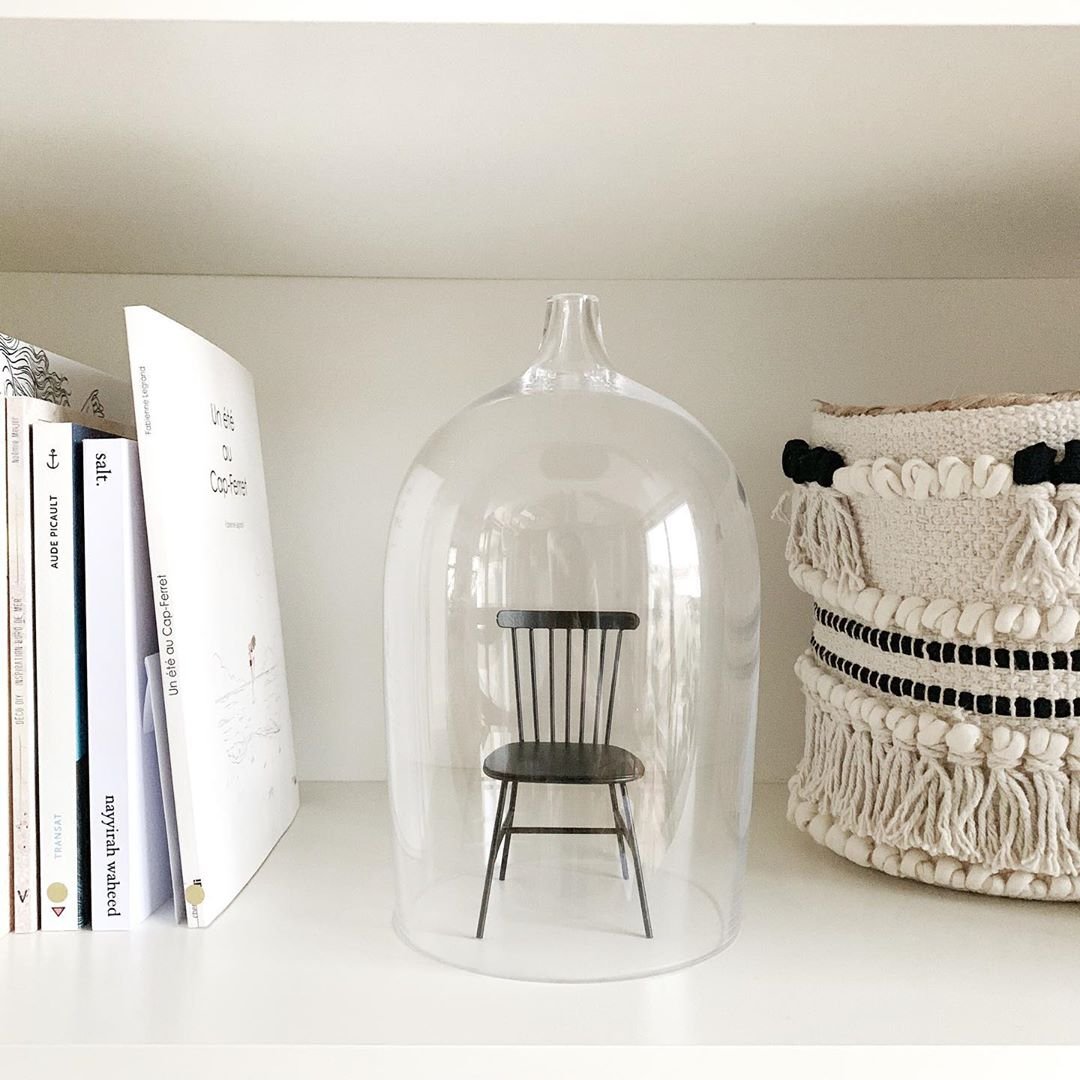 pierre papier ciseaux cloche chaise design - blog déco - clem around the corner