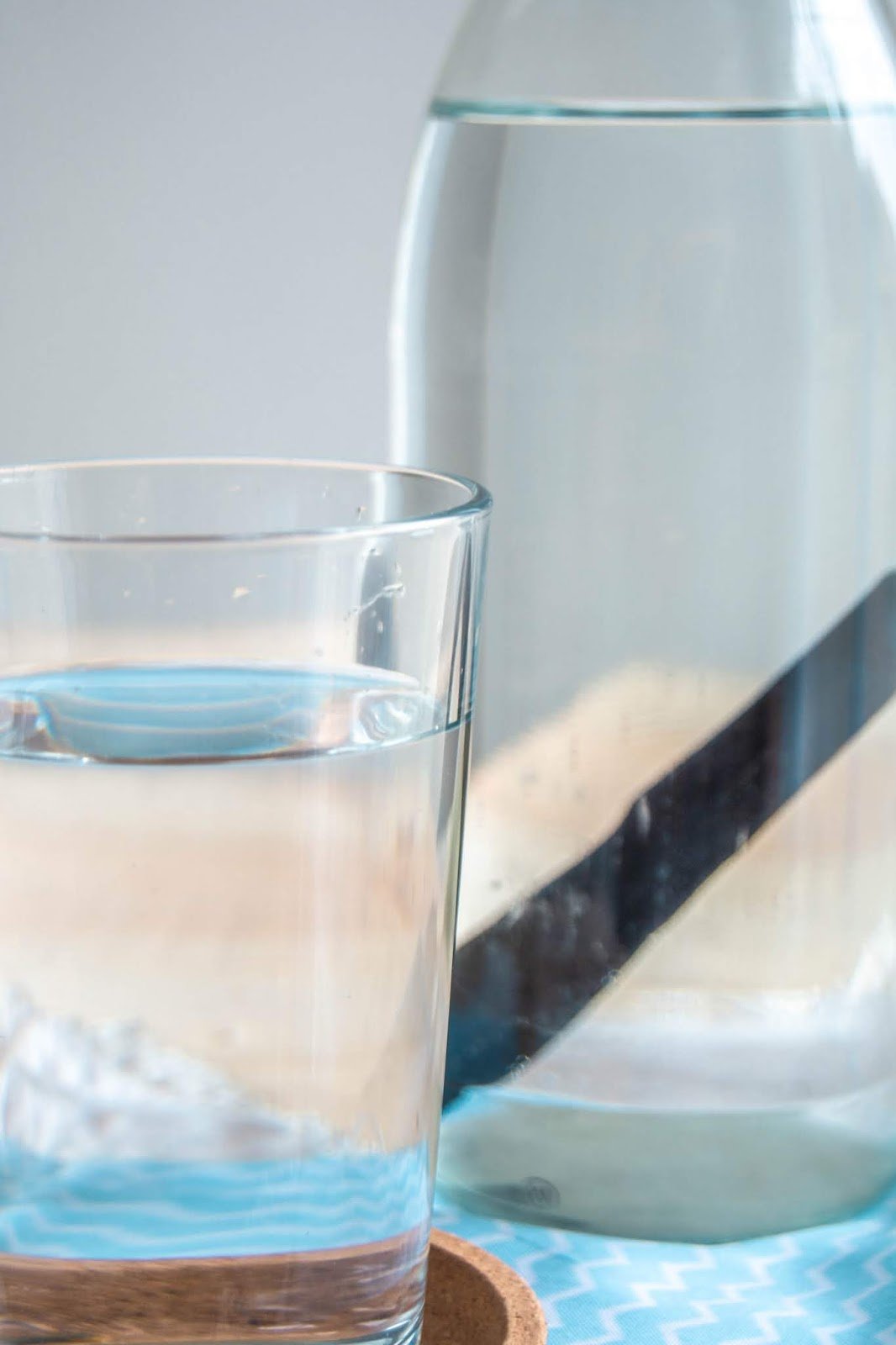 zéro déchet bouteille verre eau charbon actif nouveau filtre écologique - blog déco - clem around the corner