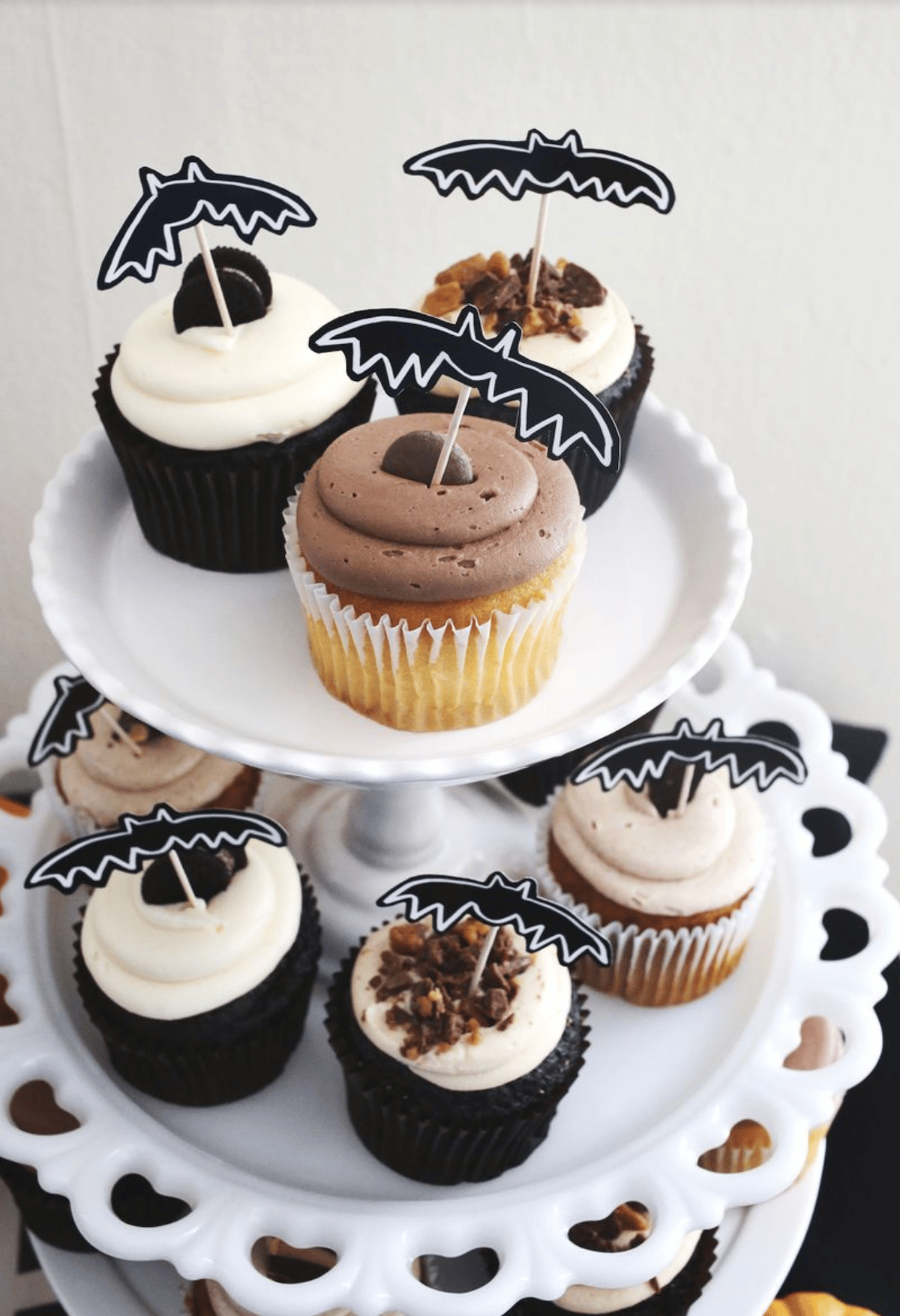 déco diy halloween facile pic cupcake - blog déco - clem around the corner