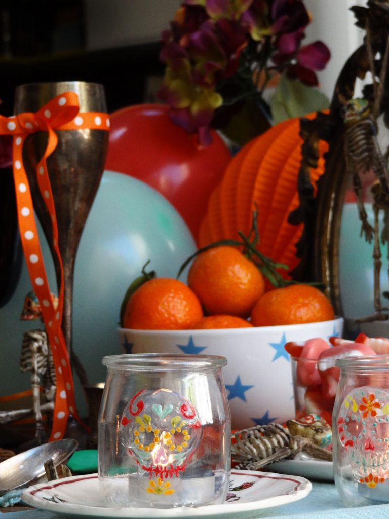 déco diy halloween facile goûter couleurs - blog déco - clem around the corner