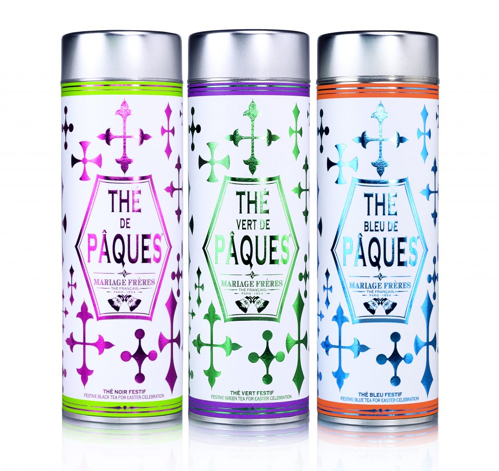 Mariage Frères thé noir vert bleu pâques boîte saveur caramélisée chocolaté - blog déco - clem around the corner