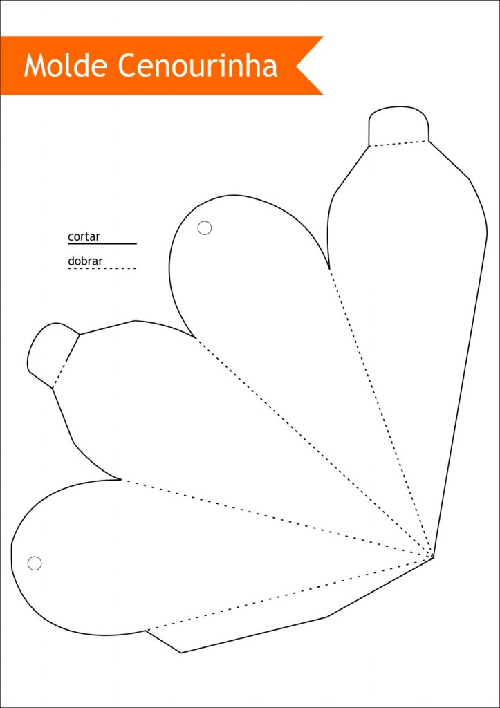 Pâques diy patron carotte bricolage facile carton - blog déco - clem around the corner