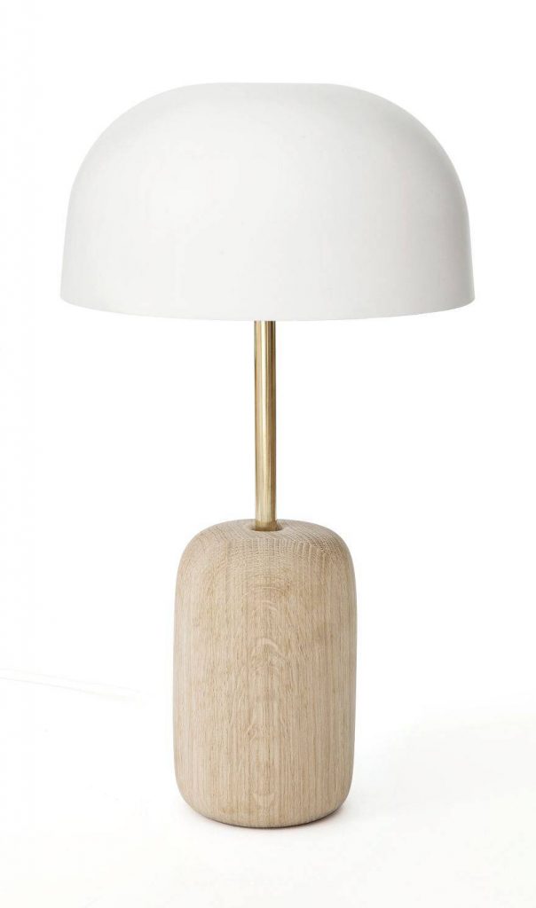 chez moi nina lampe harto laiton chene - blog deco - clem around the corner