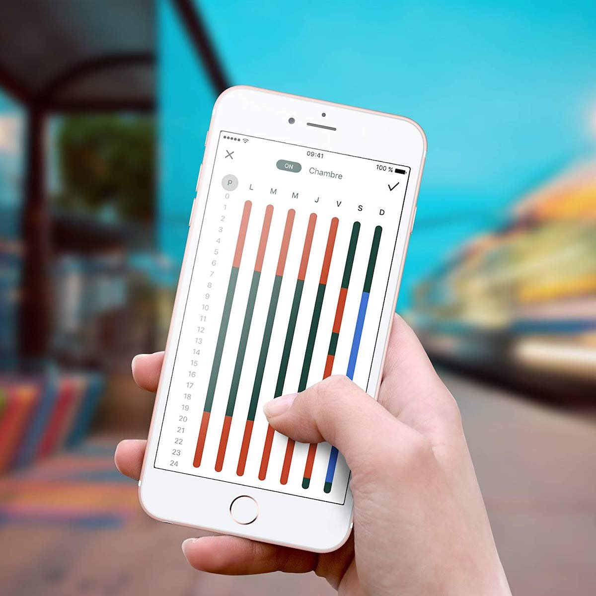 salle de bain connectée radiateur chauffage - blog déco - clem around the corner