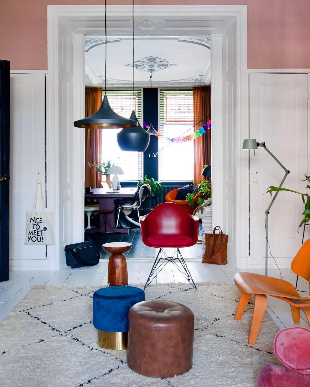 style éclectique définition couleurs fauteuil salon - blog déco - clem around the corner