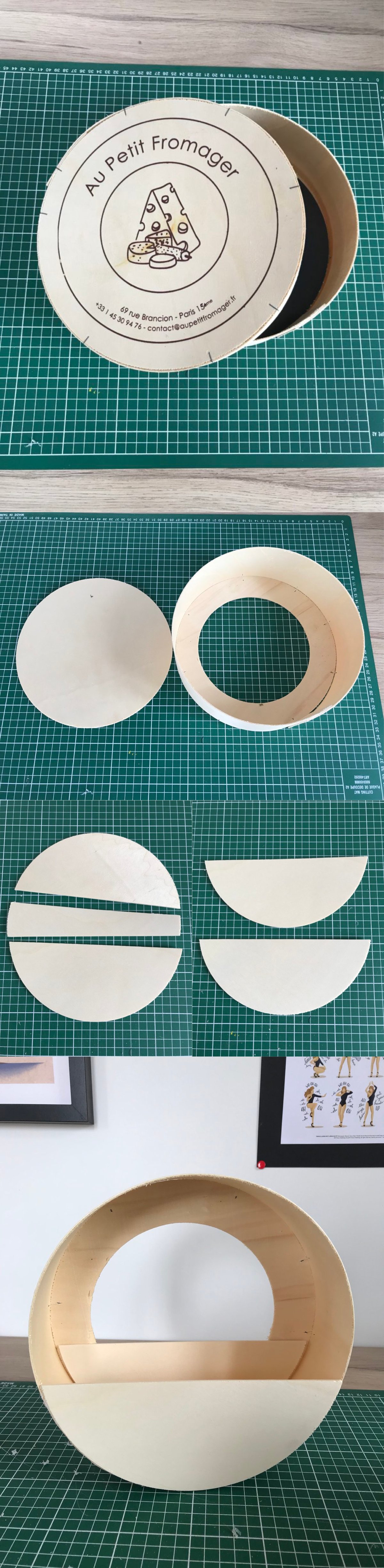 plante en papier recyclage boîte fromage - blog déco - clem around the corner