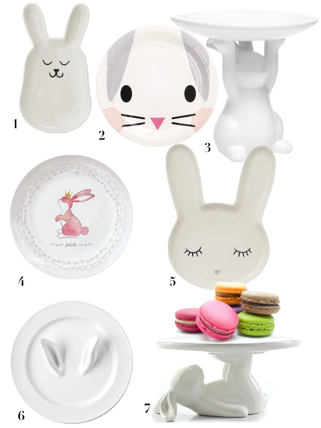 Table de Pâques déco inspiration printanière assiette lapin pâques fête chocolat décoration vaisselle - blog déco - clem around the corner