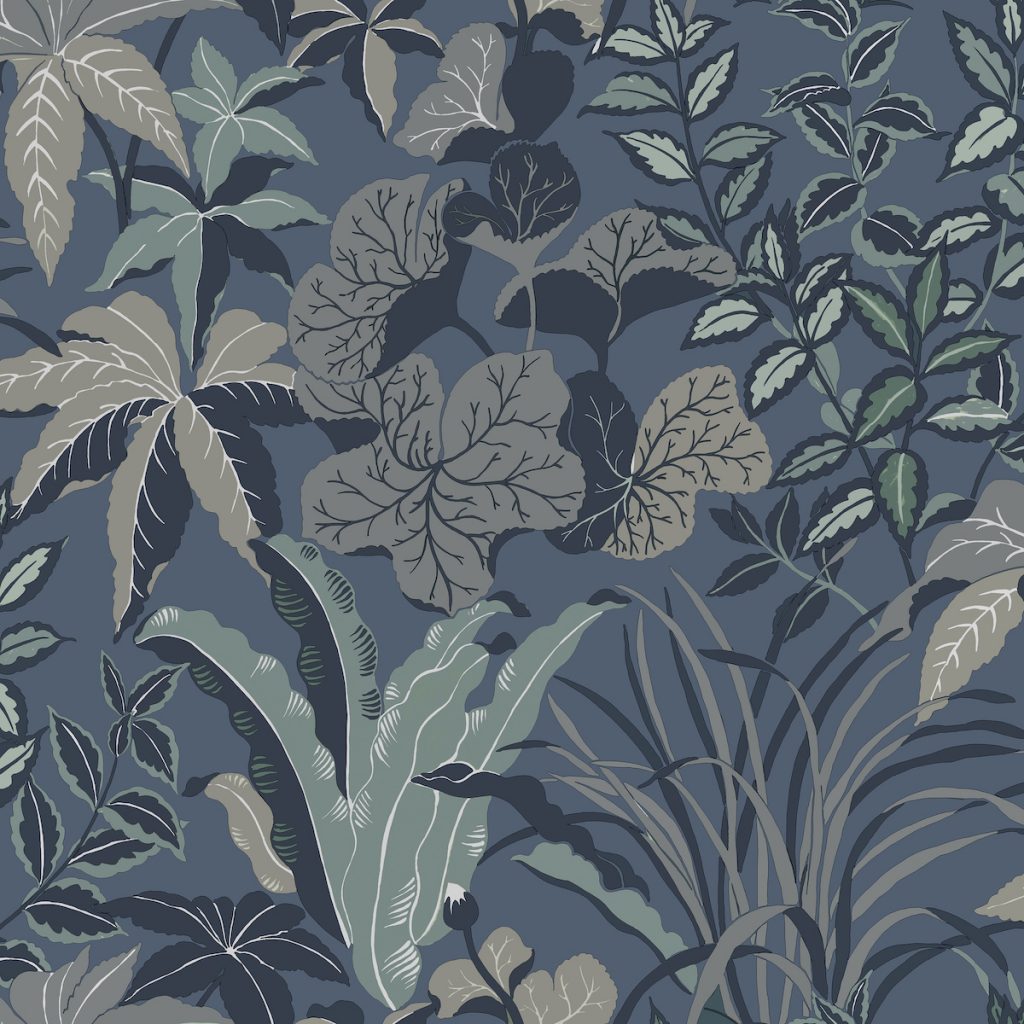 shauna dennison papier peint midnight blue - blog déco - clem around the corner