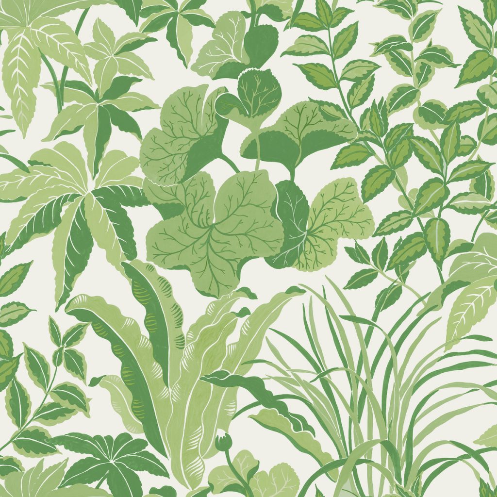 shauna dennison papier peint pale green - blog déco - clem around the corner