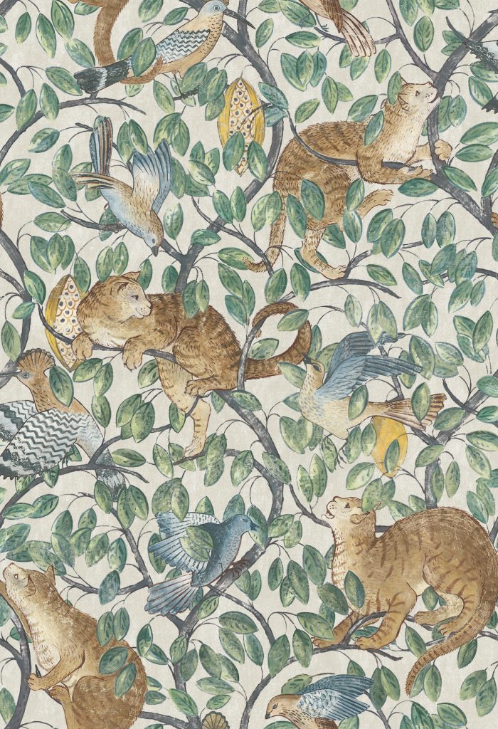 shauna dennison papier peint coloris original - blog déco - clem around the corner