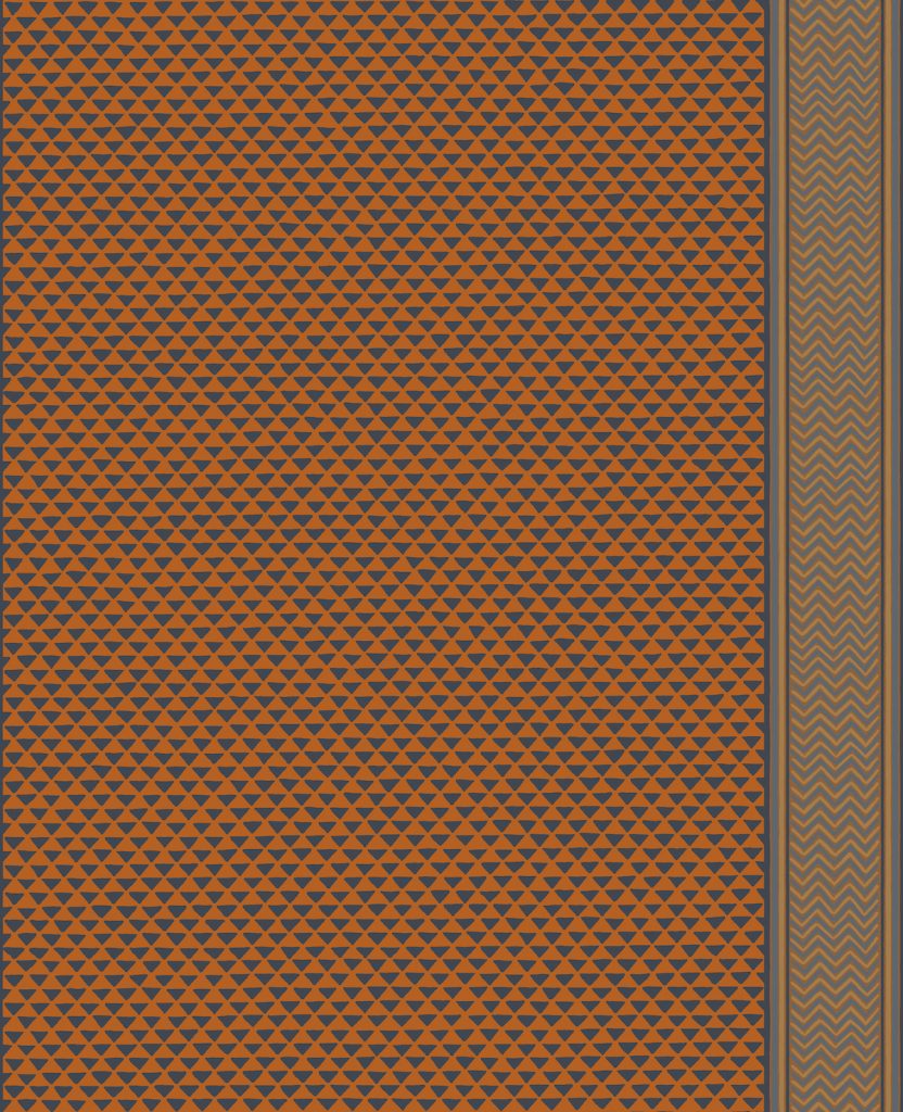 shauna dennison puck stripe orange et bronze - blog déco - clem around the corner