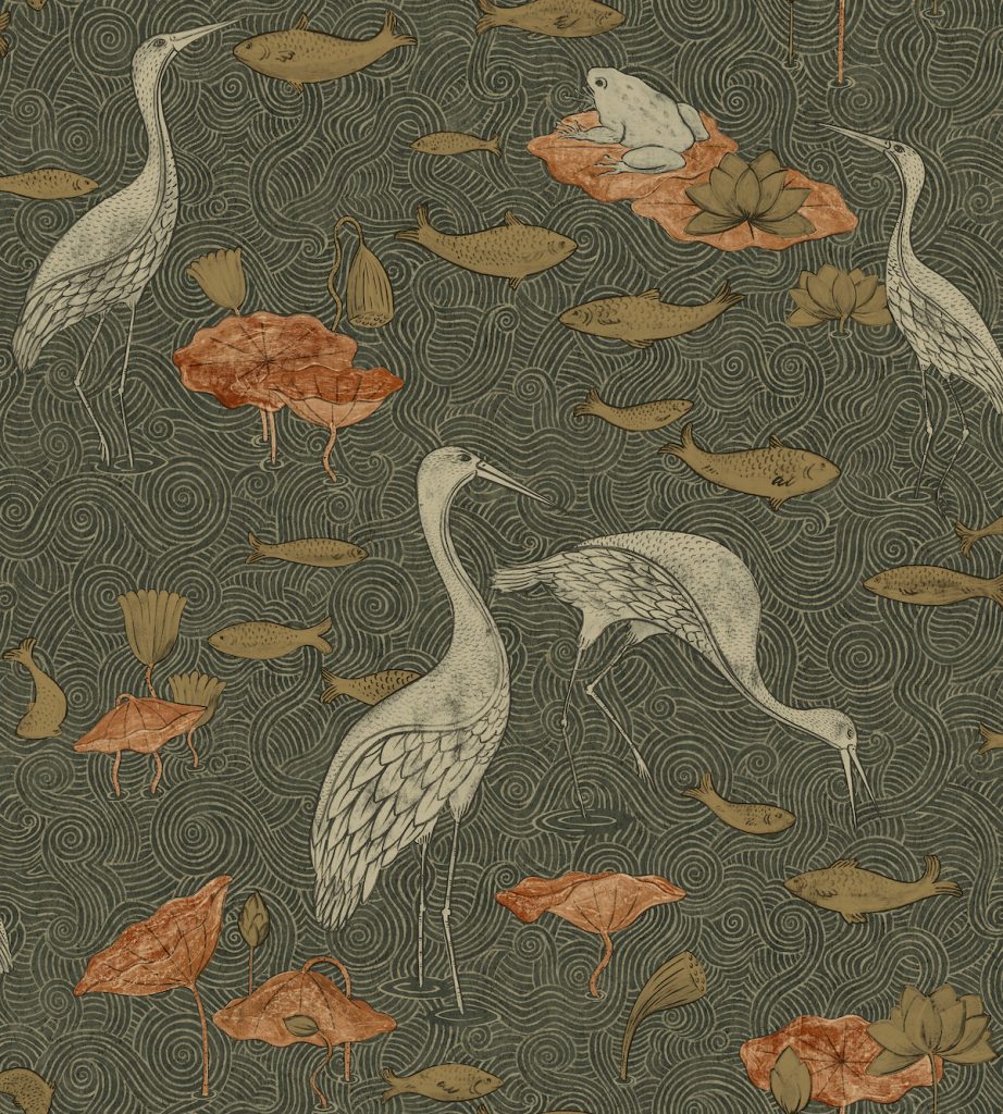 shauna dennison papier peint poétique paysage japon - blog déco - clem around the corner