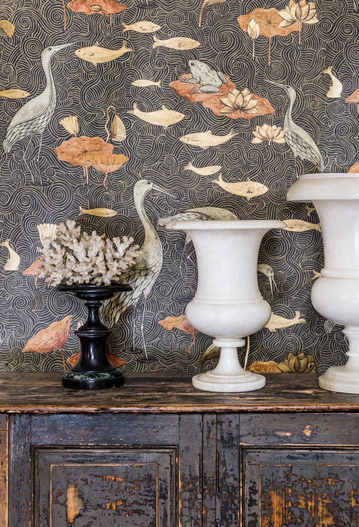 shauna dennison afdc papier peint style japonnais - blog déco - clem around the corner