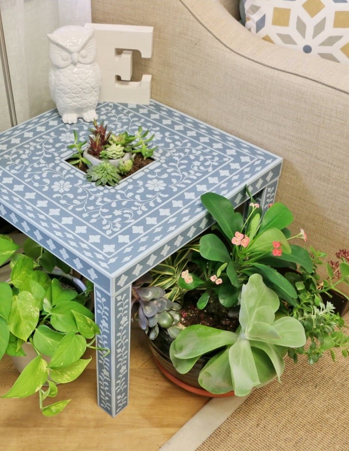 lack ikea hack final table bohème - blog déco - clem around the corner