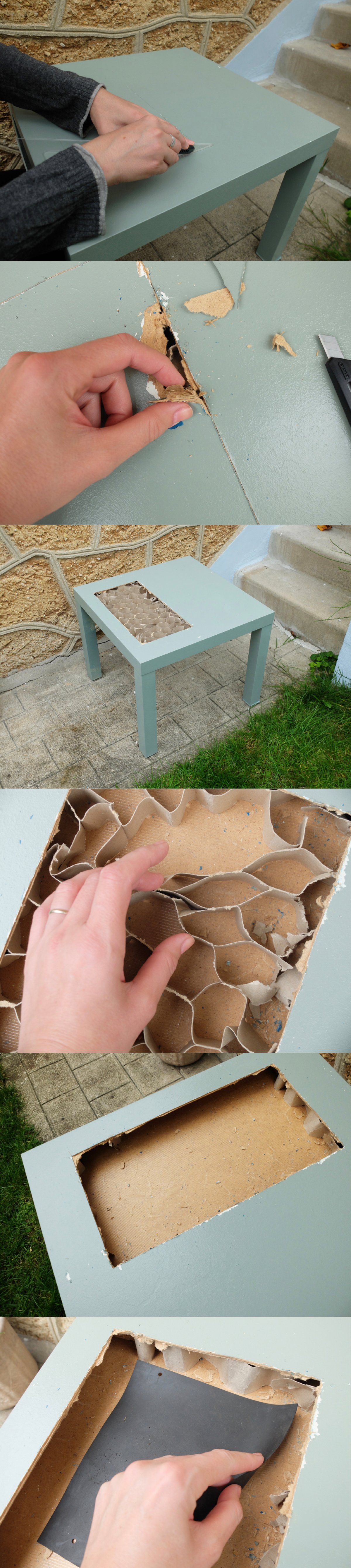 Fabriquer soi-même un table jardiniere pas chère