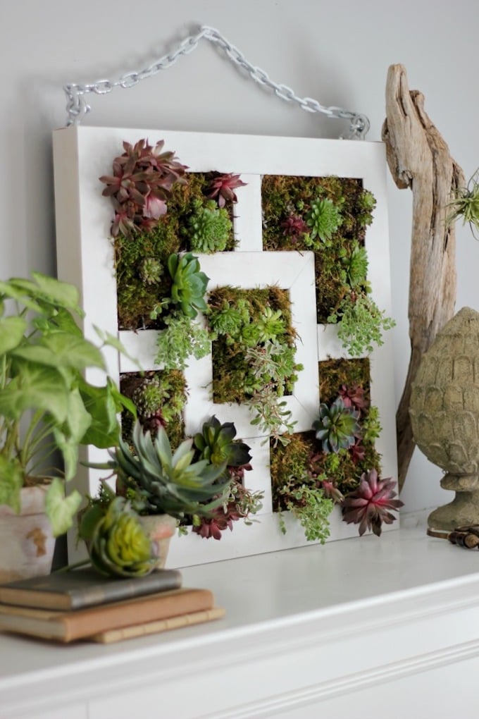 lack ikea hack jardin vertical plantes vertes recyclage - blog déco - clem around the corner