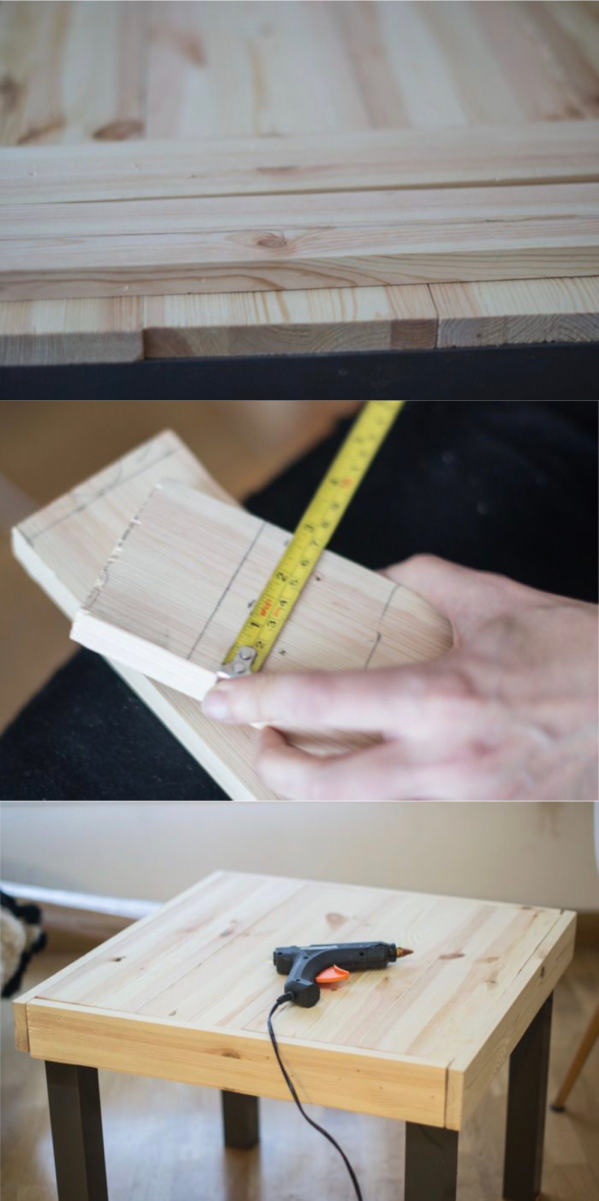 lack ikea hack table basse bohème étapes customisation - blog déco - clem around the corner