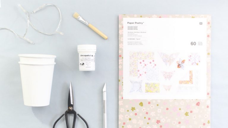 idée déco récup tuto carton ciseaux feuille - blog déco - clem around the corner