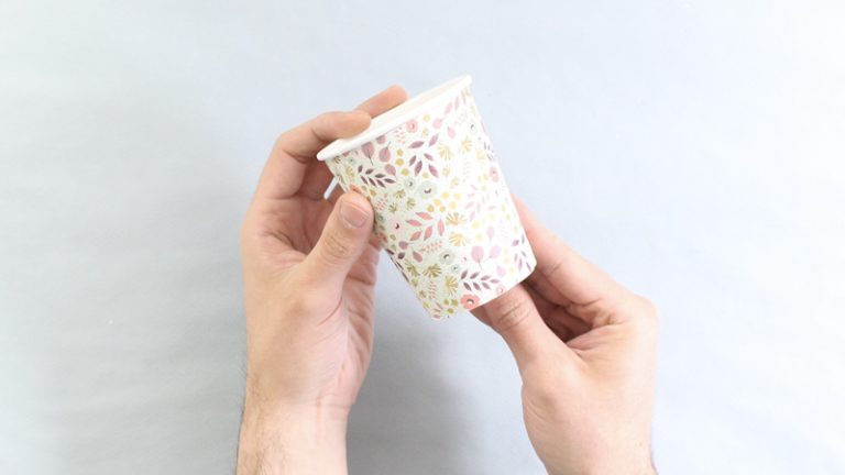 idée déco récup diy papier gobelet - blog déco - clem around the corner