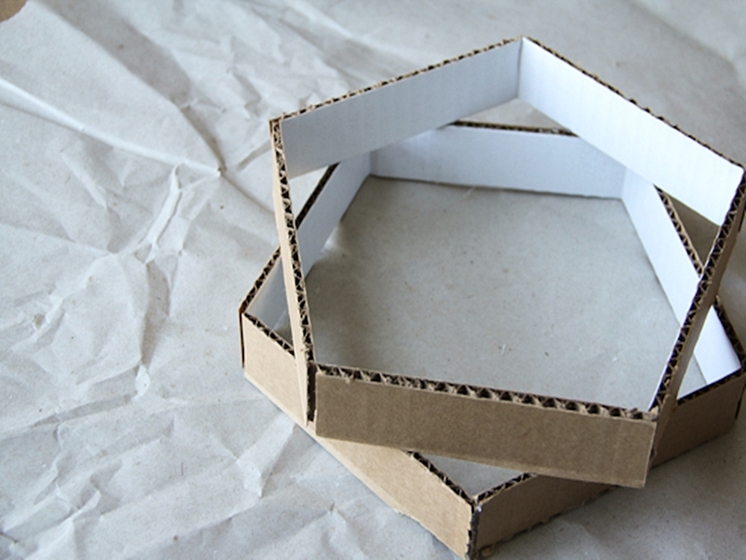 idée déco récup carton marron - blog déco - clem around the corner