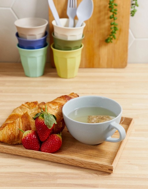 tasse ronde bleu pastel style scandinave déco cuisine clemaroundthecorner