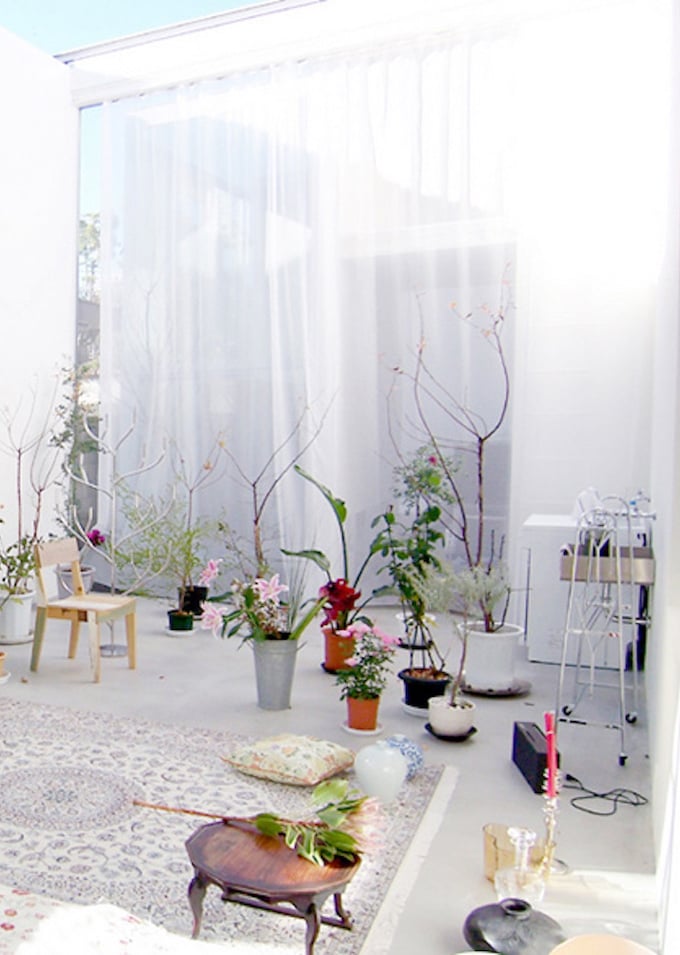 house a de ryue nishizawa balcon terrasse outdoor jardin fleurs - blog déco - clem around the corner