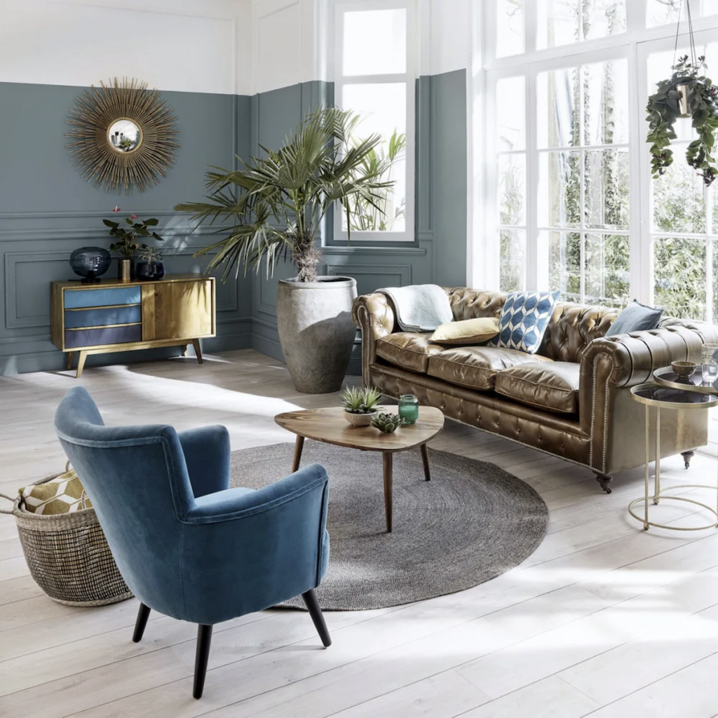 miroir soleil chaty vallauris salon bohème - blog déco - clem around the corner