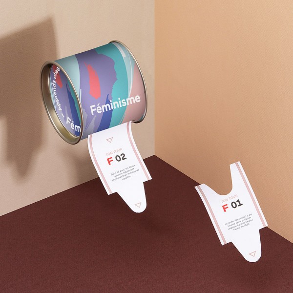 déco féministe boîte 100 choses savoir féminisme - blog déco - clemaroundthecorner