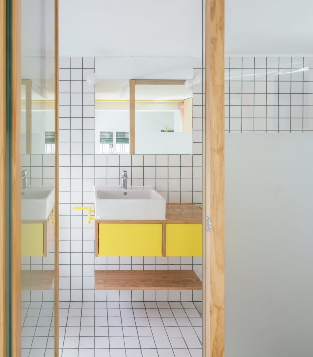 Visite d un 32m2 au coeur de Madrid appartement studio salle de bain - blog déco - clemaroundthecorner