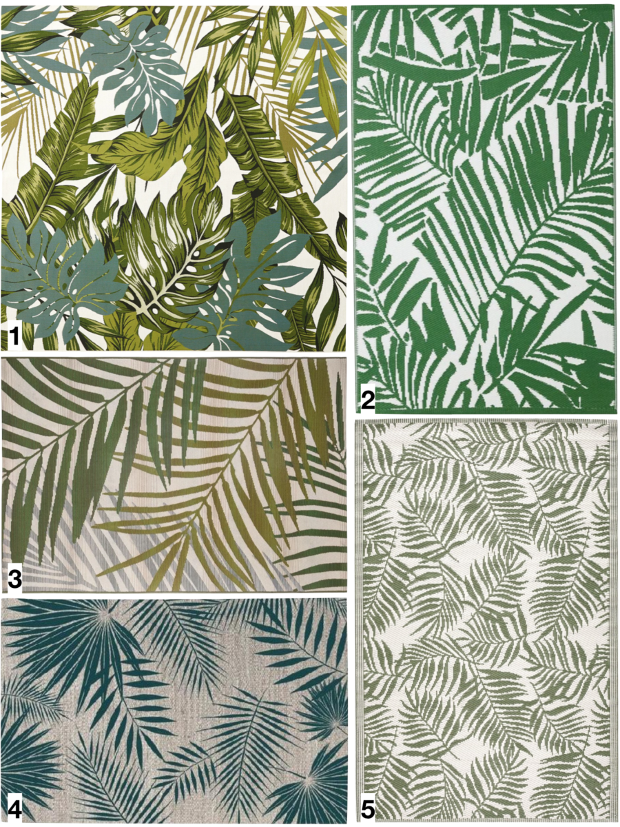 shopping liste tapis d extérieur urban jungle - blog déco - clemaroundthecorner
