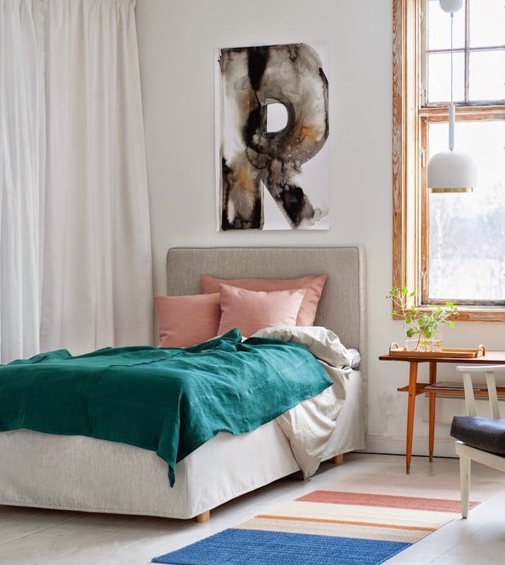 chambre lumineuse pastel adopter la déco couleur vert sapin blog clemaroundthecorner