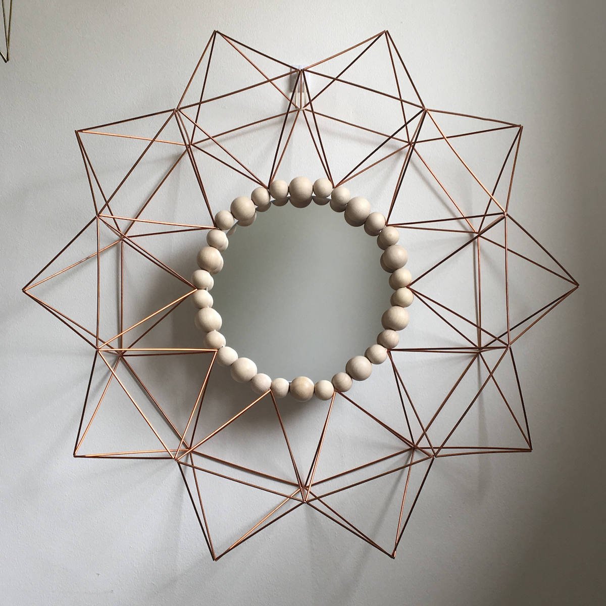 himmeli diy façon miroir soleil décoration scandinave - blog déco - clem around the corner