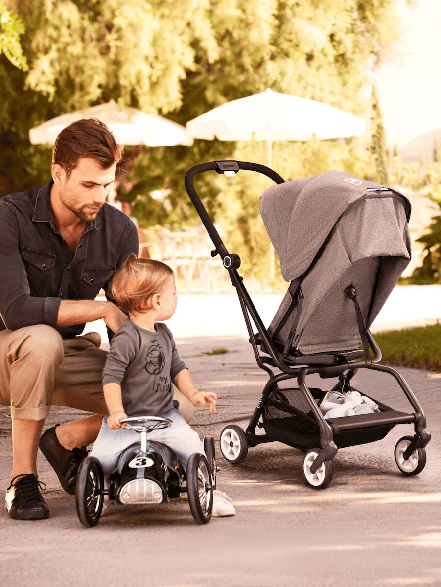eezystwist cybex global poussette grise tendance confort pour bébé clematc