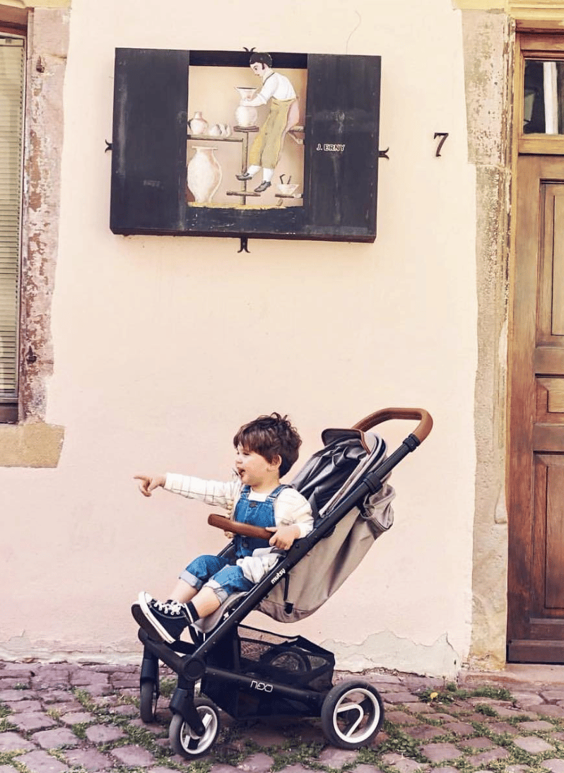 nexo musty poussette design confort pratique pour bébé - blog déco - clemaroundthecorner