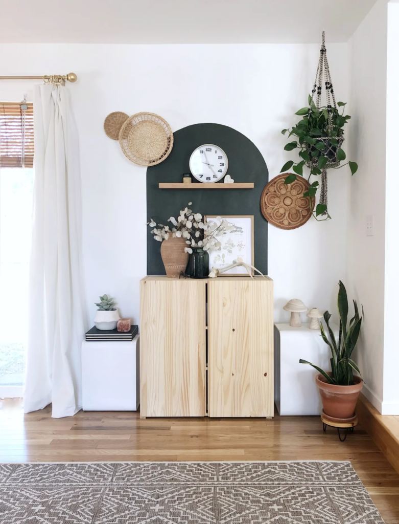 meuble bois maison solarium tendance bohème chic - blog déco - clematc