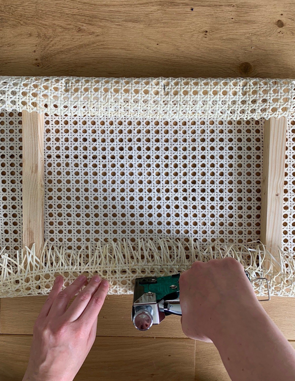 refaire chaise cannage tutoriel astuce conseil clematc