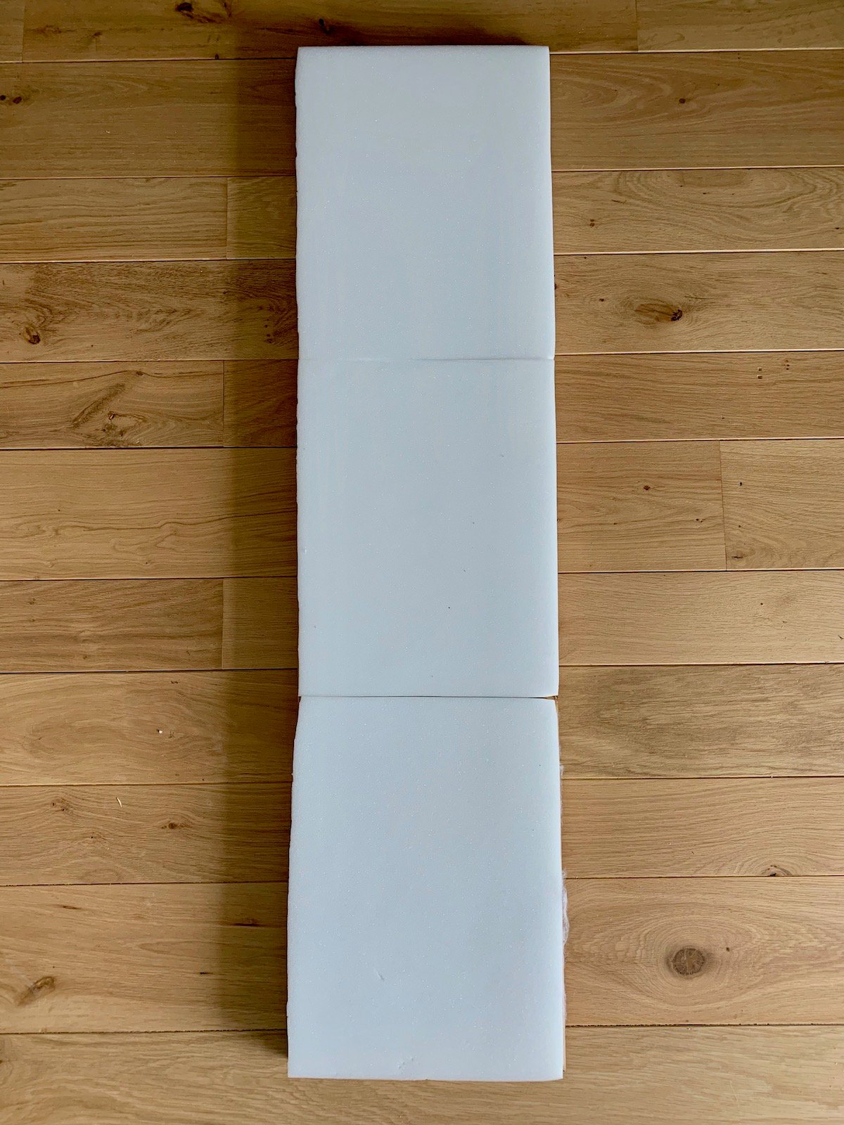 comment fabriquer un banc avec de la mousse ouate