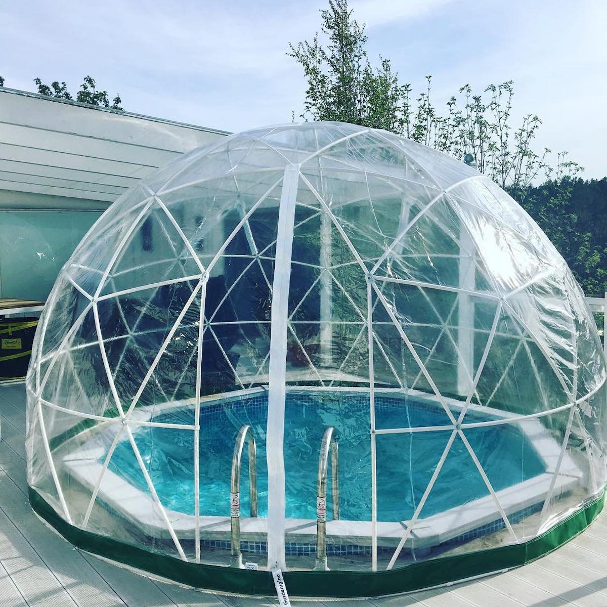 serre protection piscine bulle de jardin terrasse - blog clematc