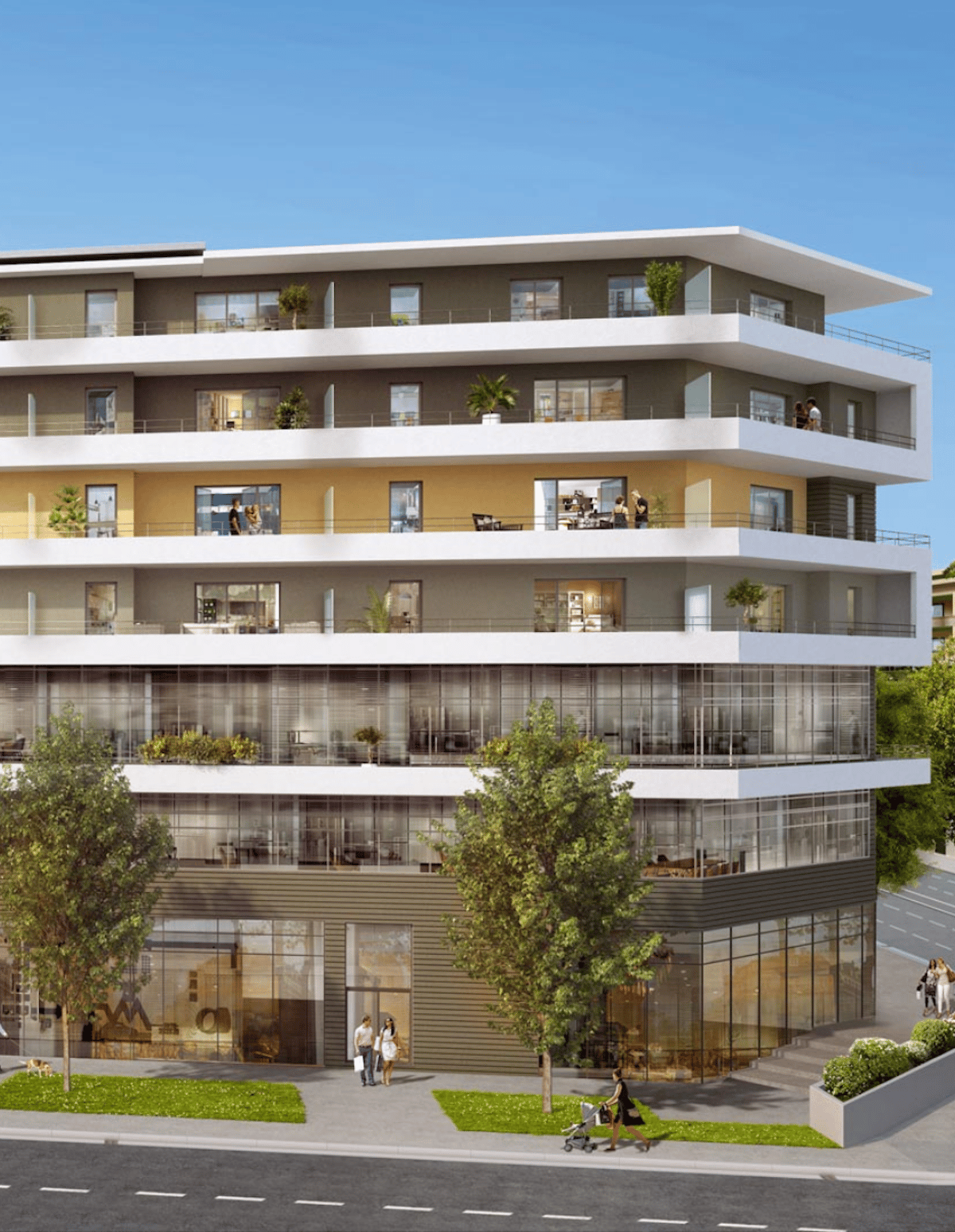 cogedim visuelle immeuble construction immobilier achat neuf - clemaroundthecorner