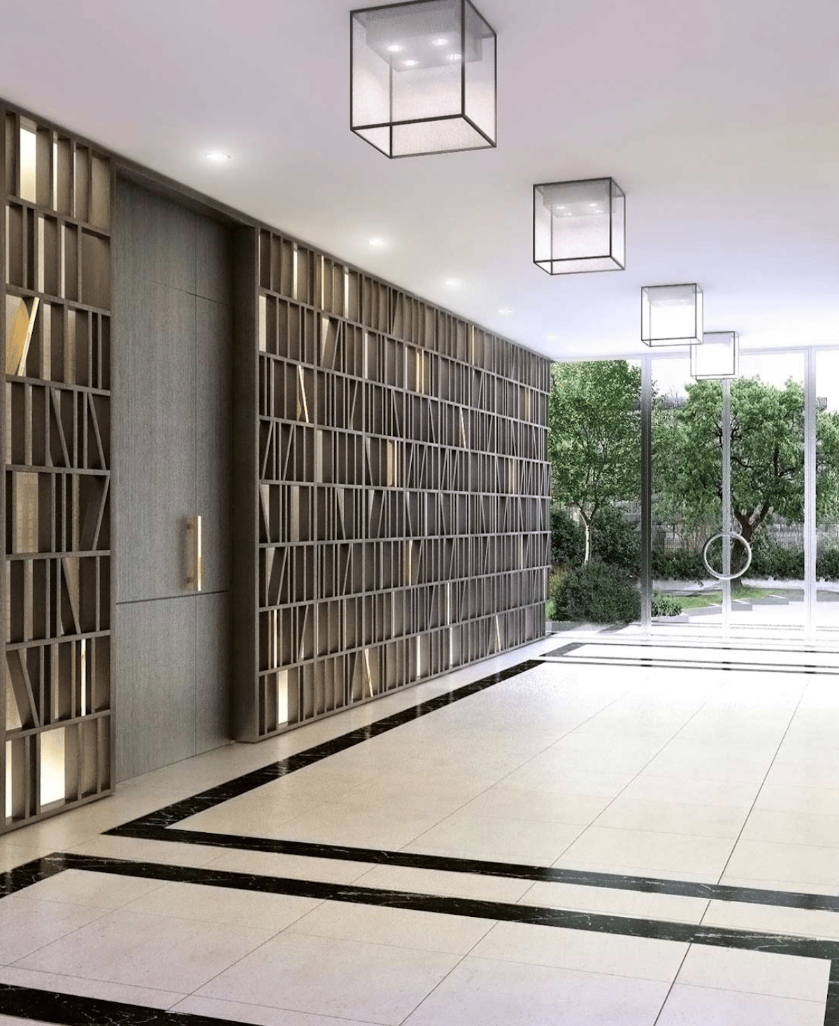 photo 3D cogedim parties communes achat neuf - clematc