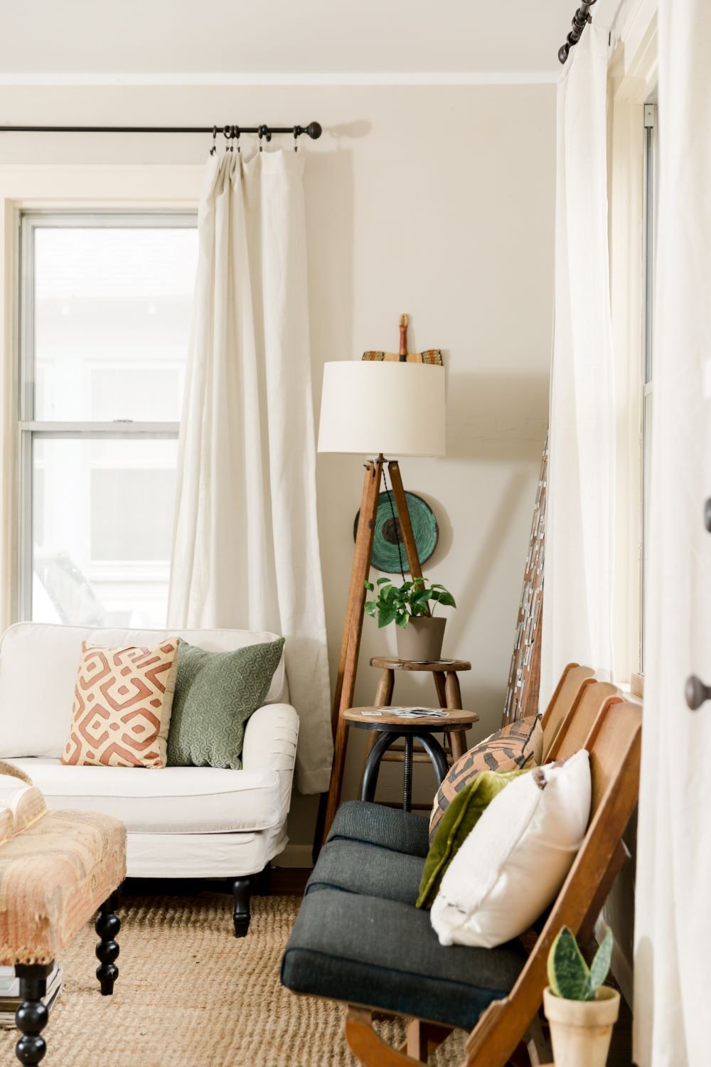 salon minimaliste texas style rustique bohémien blog déco