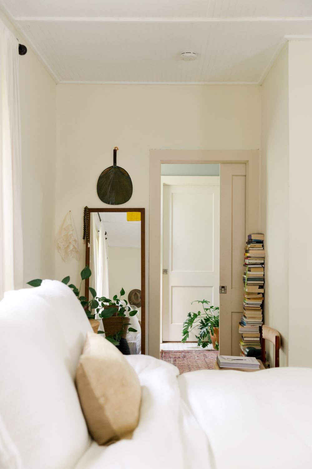 maison bohème livre miroir rectangle bois clemaroundthecorner